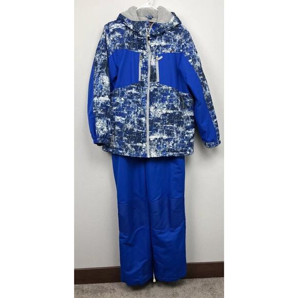 Swiss Tech Full Zip Winter Ski Jacket & Bibs Size Youth XL (14-16) EUC